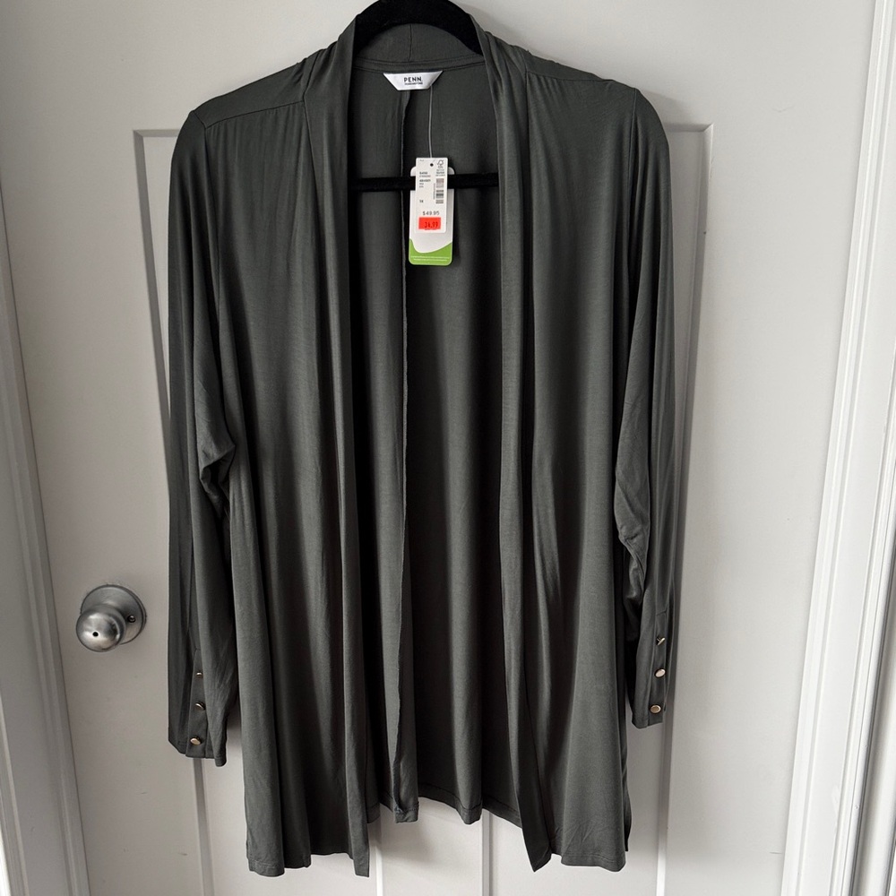Penningtons Green/Grey Cardigan